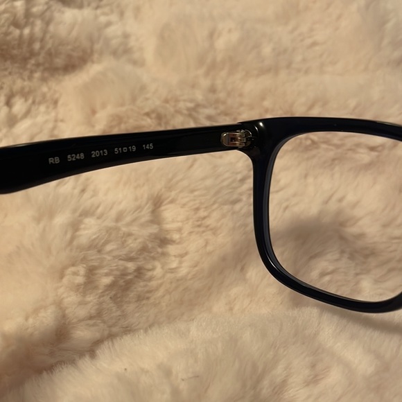 Discountinued RayBan Wayfarer DARK BLUE 5248 2013 51 19 145.+ Case - Picture 3 of 6
